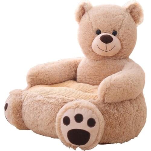 Plush toy bear childrens sofa baby panda seat doll Unicorn cushion sofa chair