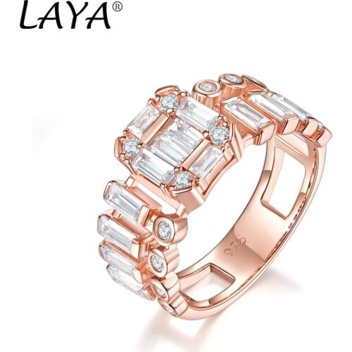 2021 New Fashion 925 Sterling Silver High Quality AAAAA Zircon Geometry Ring For Womens Engagement Party Luxury Jewelry Gift