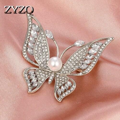 ZYZQ Butterfly Brooches For Clothes