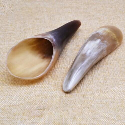 1PC Natural Buffalo Horn Scraping Board Facial Massager Pressure Therapy Scraper Health Care Beauty Massage Tool For Face