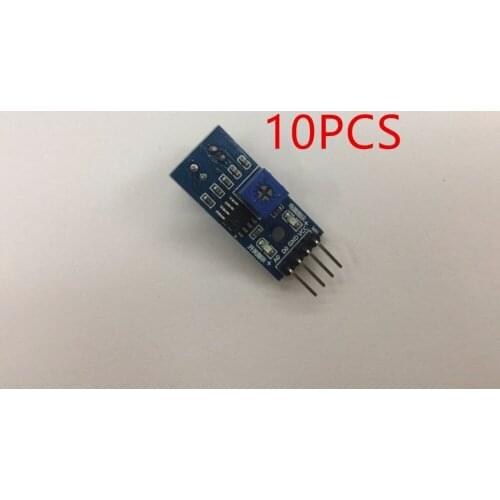 10PCS TCRT5000 Infrared Reflective Sensor IR Photoelectric Switch Barrier Line Track Module For Arduino Diode Triode Board 3.3v