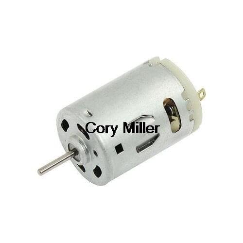 12V DC 6000RPM Torque Magnetic Mini Electric Motor for DIY Toys Cars