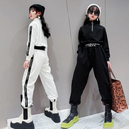 Halloween Boutique Clothing Spanish Girls Clothes Suit 2021 Spring Autumn Sports Two-piece Suit Teenage Kids Outfits 13 14 Year