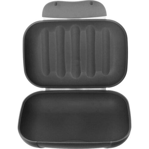 Soap Box In Abs Case Waterproof Portable Cases For Travel-Black