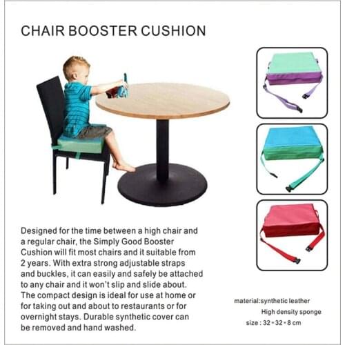Children Highchair Seat Booster Toddler Feeding Seat Cushion Chair Increase Pad