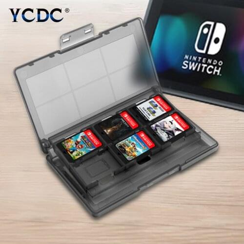 For Nintend Switch 13-in-1 Game TF Card Case Protable Hard Shell Case For Nintend Switch Accessories Game Card Storage Box
