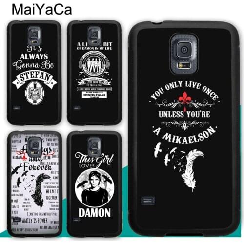 The Vampire Diaries Always Forever Case For Samsung A21S A20e A71 A51 A10 A40 A50 A70 Galaxy S20 Plus S10 S9 Note 20 Ultra