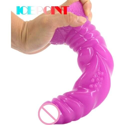 ICEPOINT 2020 animal dildo Dinosaur penis screw thread anal plug partical dildo suction cup butt plug beads sex products sex toy