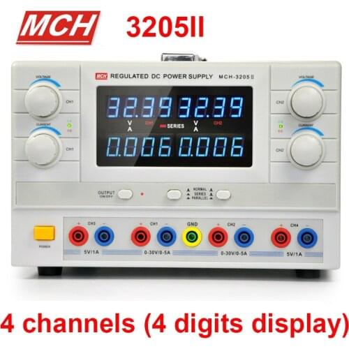 MCH-3205II DC power supply 4-way power adjustable experimental laboratory power supply Switching Power Supply 3205II