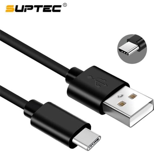 SUPTEC USB Type C 2.4A Fast Charging usb cable Type-c data Cord Phone Charger For Samsung S9 S8 Note 9 8 Xiaomi mi8 mi6 huawei
