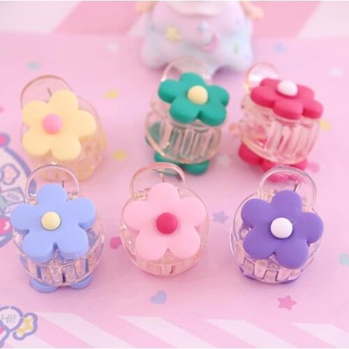 Korean flower hairpin New Fashion Imitiation Hair Clip Barrettes for Women Girls Hair Accessories