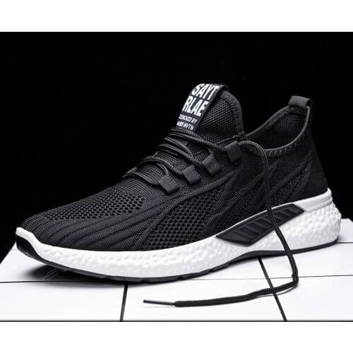 Lightweight mens running shoes comfortable and breathable mens casual sports shoes non-slip wear-resistant couple sports shoes