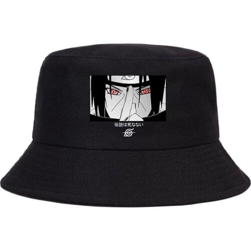 Hot Japanese Anime Summer Hat Women Men Panama Bucket Cap The Design Flat Visor Harajuku Bucket Hat Fisherman Hat