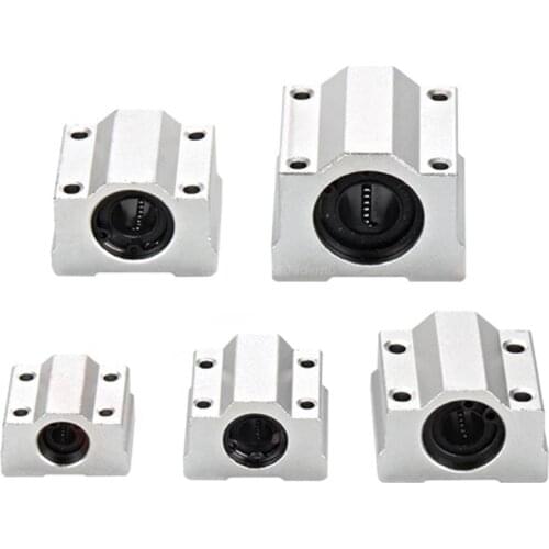 R2LB SC6UU/SC8UU/SC10UU/SC12UU/SC16UU 3D Printer Parts Linear Bearing Box Type
