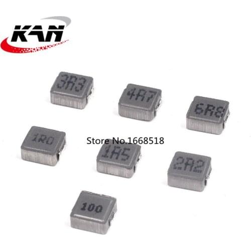 10pcs 0630-100M 10UH 100 7*7*3MM Molding Power Choke SMD Integrated power inductor/inductance High Current 3A-5A