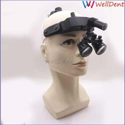 Dental Led Headlight Loupes Surgery Otolaryngology Plastic Surgery Led Headlight With Loupes 3.5x