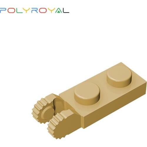POLYROYAL Building Blocks Technical Parts 1x2 single side with hinge plate Compatible With brands toys for children 44302