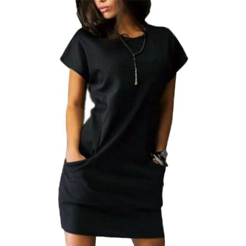 YRRETY Summer Dresses With Sleeves