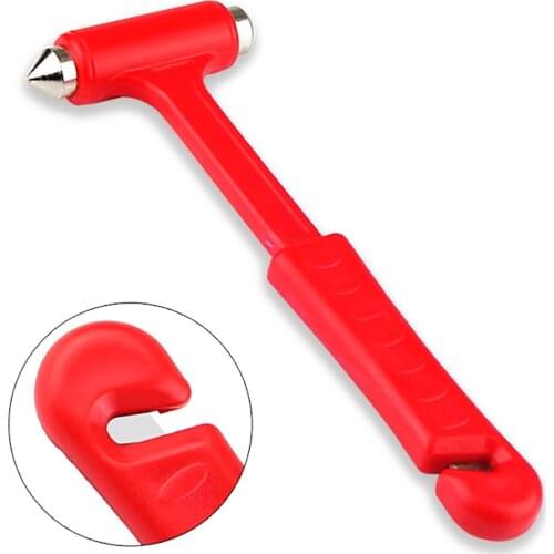 Functional emergency hammer with planing