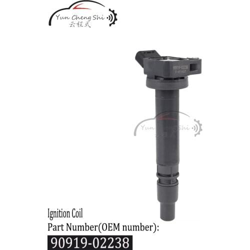 1PCS Ignition Coil UF314 88970216 9091902238 90919-02238 90919 02238 For Pontiac Vibe Toyota Corolla Matrix Celica 2006-2000