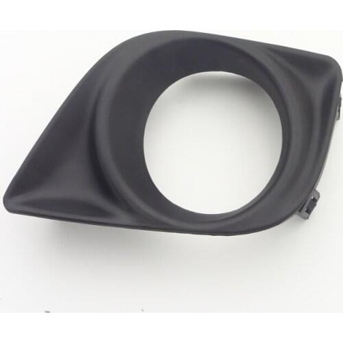 1Pcs Front Bumper Black Fog Light Bezel Fog Lamp Cover Trim Right Side for Nissan Versa 2012-2014