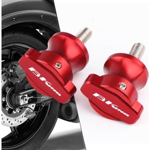 8MM For Suzuki B-KING 1300 B-king 1300 2008 2009 2010 2012 stand screws Swingarm Spools slider High Quality