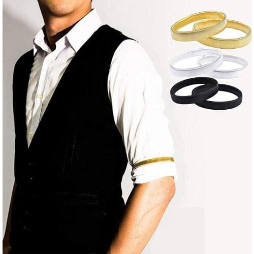 Barware Tools Metal Elastic Spring Stretch Stretchy Sleeve Garters Elasticated Arm Band Shirt Sleeve Holder 2pc/lot