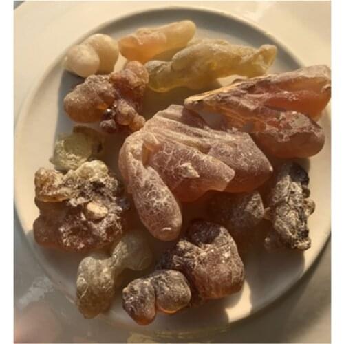 20g Oman brown black frankincense, sacred black frankincense, large lemon aroma, transparent and pure Home incense