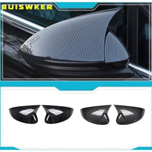 For Volkswagen VW Golf 8 MK8 PRO 2021 2022 Carbon Fiber Accessories Car Side Door Rearview Turning Mirror Styling Cover Trim