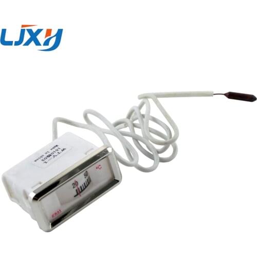 LJXH Electric Water Heater Temperature Meter/Table Ceramic Control Switch 16A 250V/400V 20-110 Centigrade Display size 63*30mm