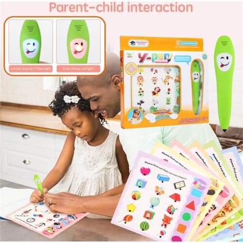 English Learning Electronic Book With Smart Pen Early Educational Book Multifunction Muslim Educational Toys Touch For Children