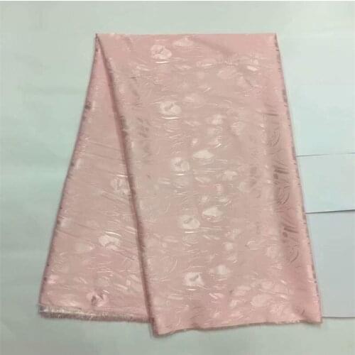 Hot Selling Golden Thread Floral Jacquard Fabric 5 Yards For Ladies To Wear Soft And Comfortable Printed Silk Fabric! LXF6236