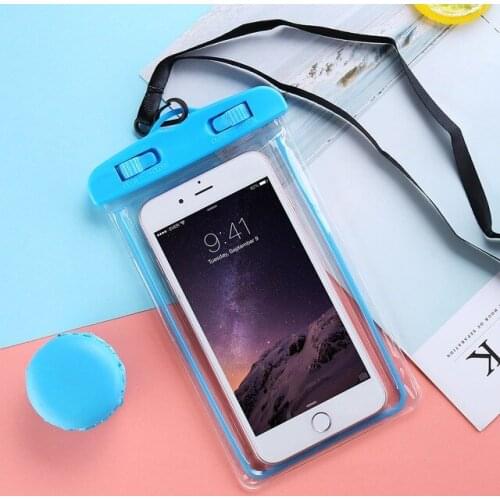 IP68 Universal Waterproof Phone Case Bag For Infinix Hot 9 10 6.5 Inch Below Water Proof Bag Mobile Cover For Infinix Smart 3 4