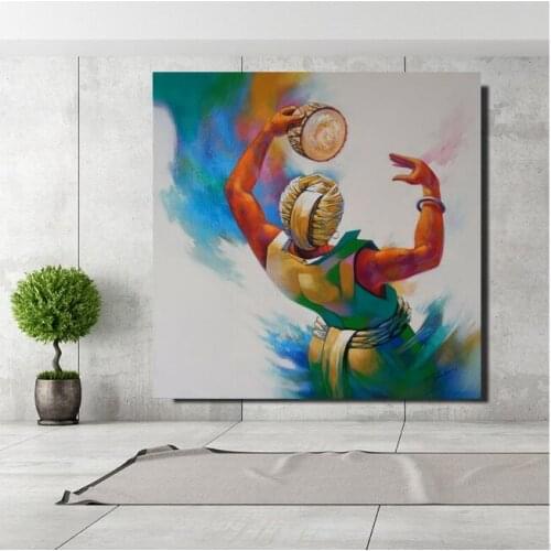 Hindu Gods Print Canvas Paintings Indian Ganesha God Pictures For Living Room Wall Religions Posters And Prints