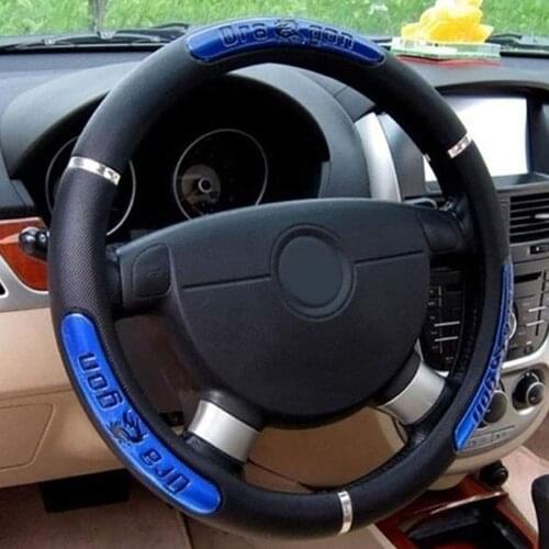 Chinese Dragon Car Steering Wheel Cover Fur Busines Style for bmw e92 leon w124 astra k renault twingo passat b for nissan juke