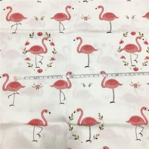 2PCS 80cmx80cm high quality Cotton Twill Printed Fabric For Baby Patchwork Sewing Quilting Fat Quarters Child DIY Fabric Bundle