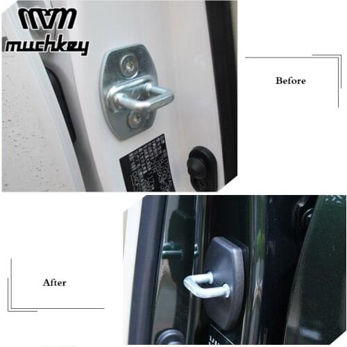 Car Door Lock Buckle Cover For Toyota Yaris Highlander Prado Prius Corolla 2007-2013 Camry 06-11,Rav4 07-12,Reiz,Vois 08-13