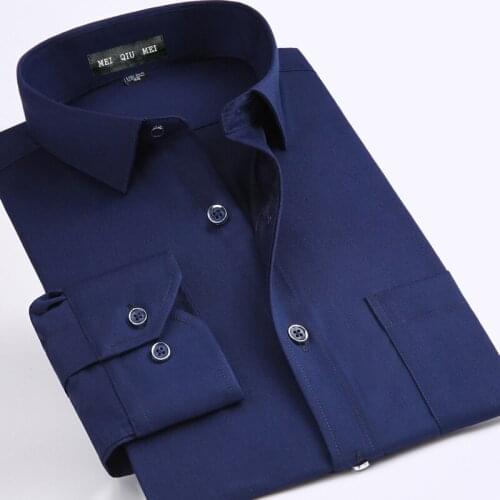 New arrival Extra large male long-sleeve shirt spring autumn mens clothing 100% cotton easy care male plus size M-7X8XL9XL