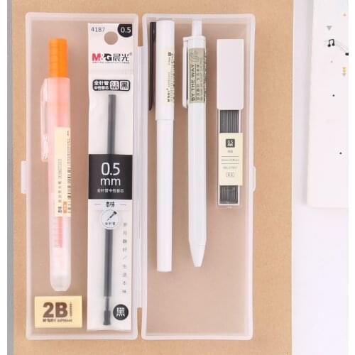 M&G HAGP0778 Gel pen set with eraser refill and pencil box set School Supplies Office