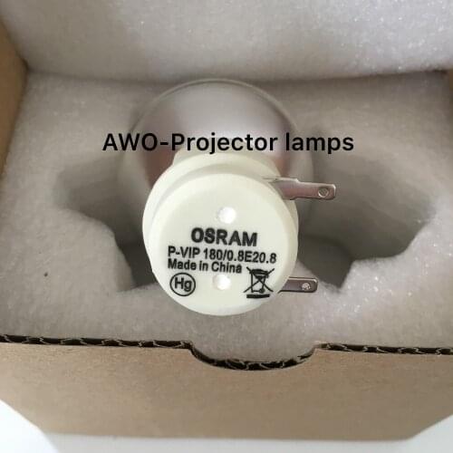 New Bare Bulb Lamp Osram P-VIP 180/0.8 E20.8 For Mitsubishi DELL VIEWSONIC ACER OPTOMA ETC