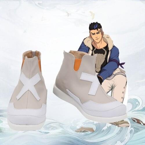 New Unisex Anime Cos Burn the Witch Bruno Bangnyfe Cosplay Costumes Boots Shoes Halloween Christmas Party Custom Size