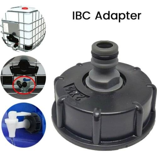 2" to 1/2" Female Thread IBC Tank Adapter Water Tap Connectors Valve Replacement Fittings Garden Irrigation Connection Tools