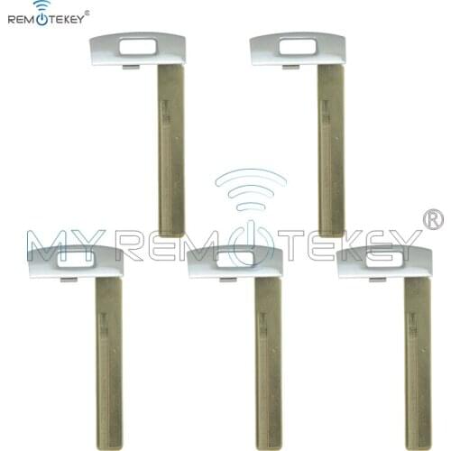 Remtekey 81996-1Y620 5pcs Smart emergency key blade for Kia small blank insert uncut key blade
