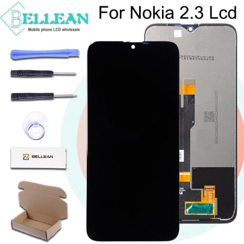 Catteny 6.2inch Replacement Parts For Nokia 2.3 LCD Display With Touch Panel Screen Digitizer Assembly Free Shipping With Tools