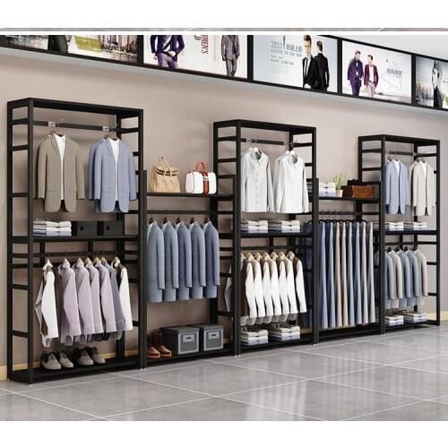 Clothing store display rack display rack special hanging hanger for childrens wear rack for high-end womens clothing store