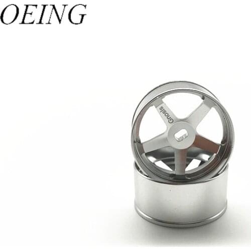 High Precision Metal Silver Wheel Hub for Mosquito Cart MINI-Q MINI-D MINI-Z DRZ Wltoys RC Car Upgrade Parts