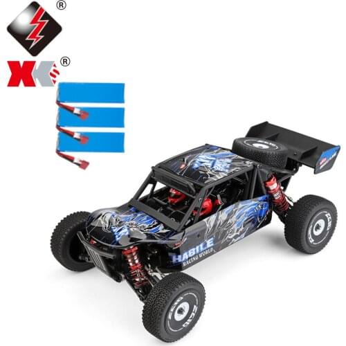 Wltoys 124018 Several 2200mAh Battery RTR 1/12 2.4G 4WD 60km/h Metal Chassis RC Car Vehicles Models Kids Toys Racing Machine