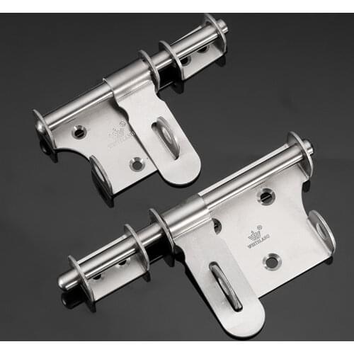 Bolt Latch Gate Latches Safety Door Lock lock,Heavy Duty Stainless Steel Hardware Door Lock