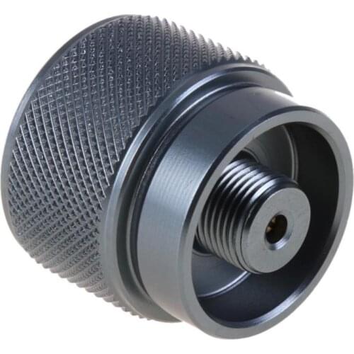 1 lb. Propane Small Gas Tank Input EN417 Valve Output New Outdoor Camping Stove Convert Cylinder LPG Canister Adapter