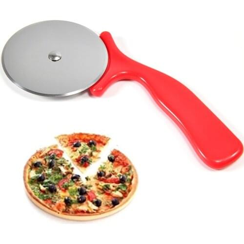1pc Pizza Cutter Stainless Steel Knife Cake Tools Pizza Wheels Scissors Pizza Pies Waffles Dough Cookies Pizza Cutter
